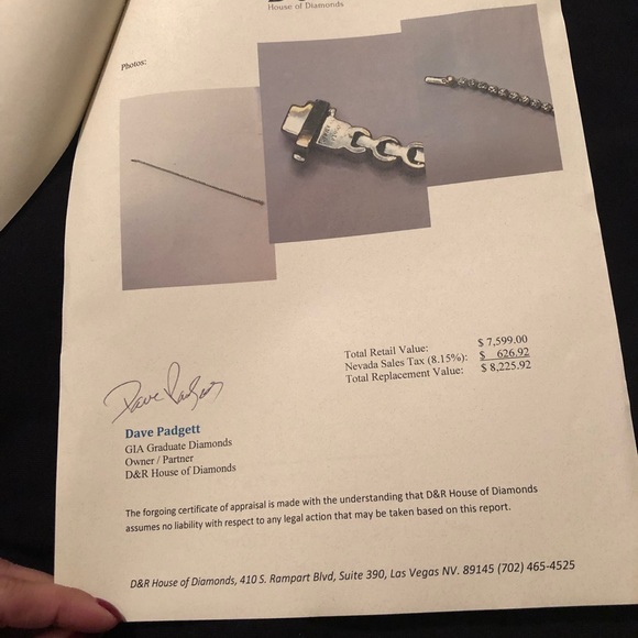 Tiffany Jazz Bracelet: Platinum with Diamonds - Picture 6 of 7